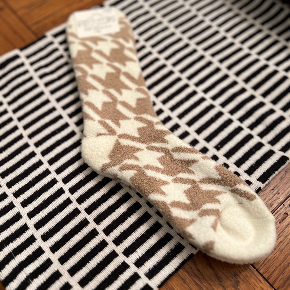 World’s Softest Socks in houndstooth